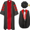 Doctoral Graduation Gown and Cap Set